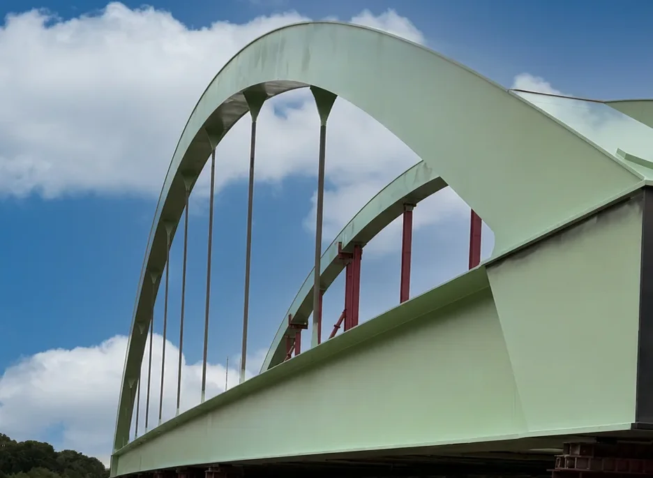Bladenhorster Brücke in Castrop-Rauxel, Seitenansicht
